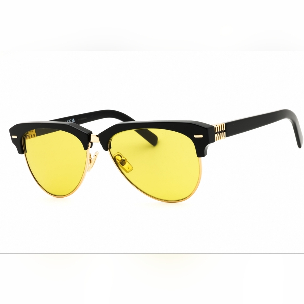 NWT, Miu Miu 0MU 09ZS, Aviator, Unisex Sunglass Size57X16X140.